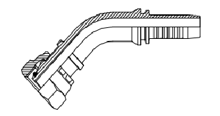 24° Cone O-ring Seal H.T.