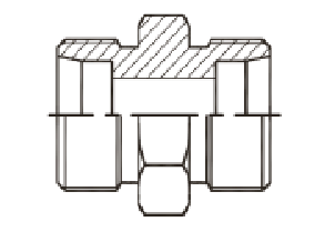 Metric Thread Bite Type Tube Fitting