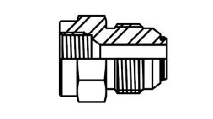 37°JIC Flare O-Ring Fittings